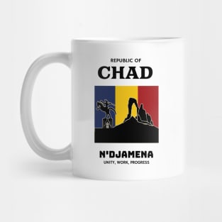 make a journey to N'Djamena Chad Mug